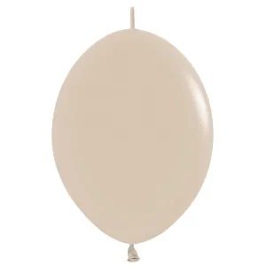 12 inch SEMPERTEX LINK-O-LOON - DELUXE WHITE SAND