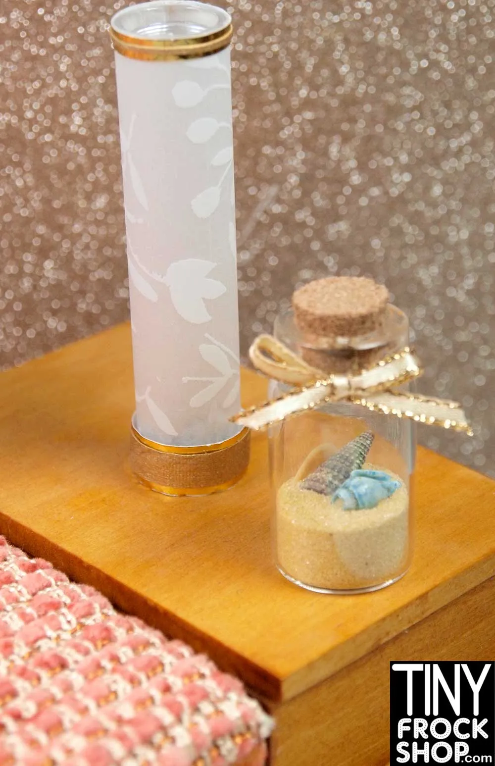 12" Fashion Doll Ocean Apothecary Jar by Ginger Baldwin