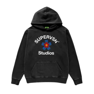 Acid Wash Starburst Hoodie