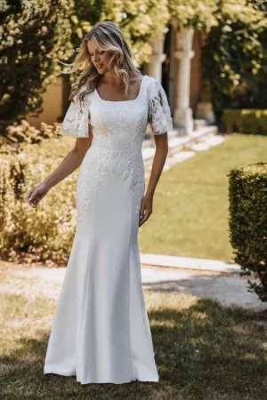 Allure Bridals Modest Dress M687