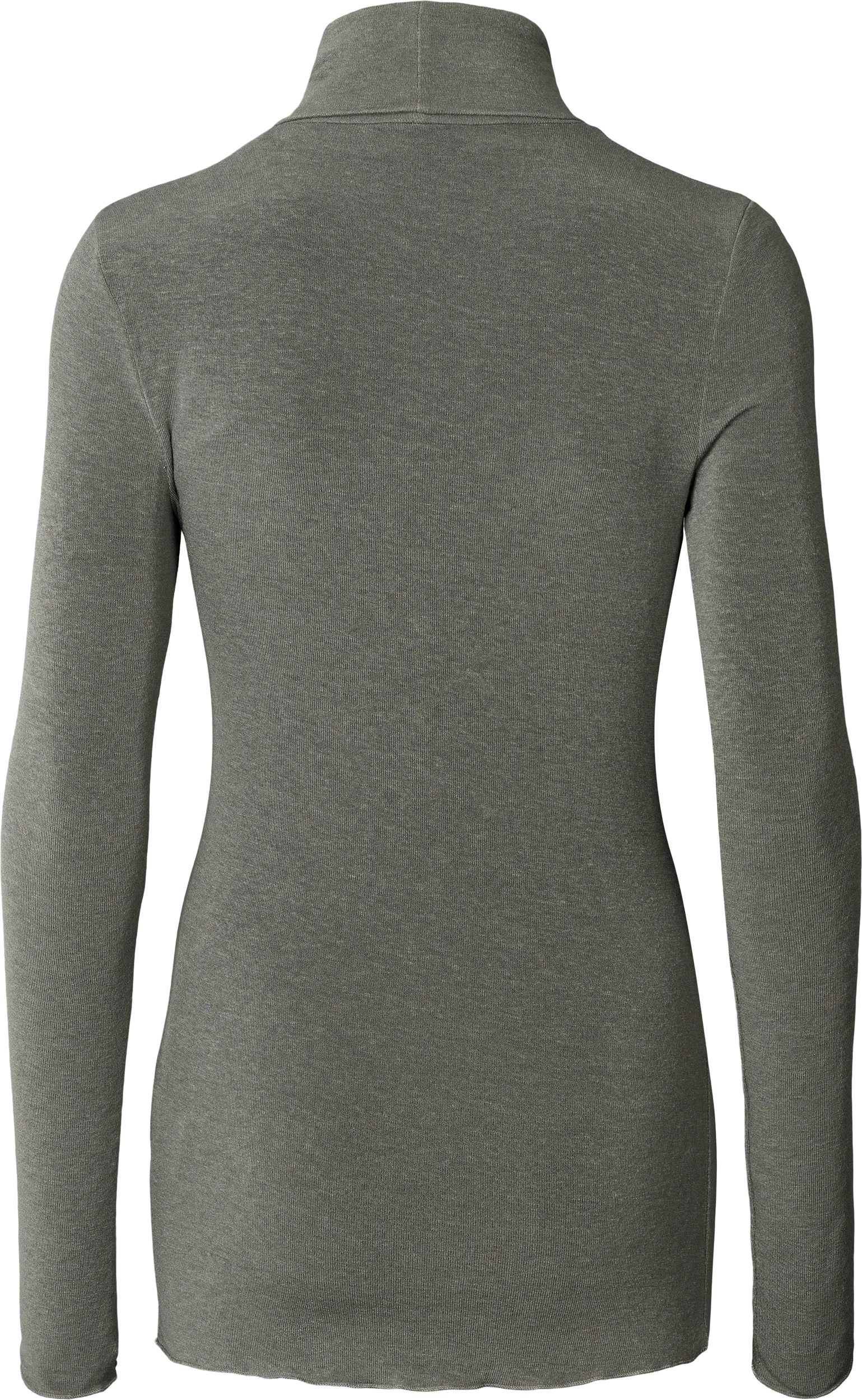 Anna Wool Turtleneck - Dark Gull Grey