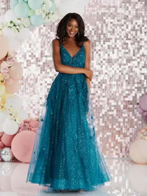 Aproni by Tiffany’s tulle prom dress ballgown 4 colours royal, teal , pale blue