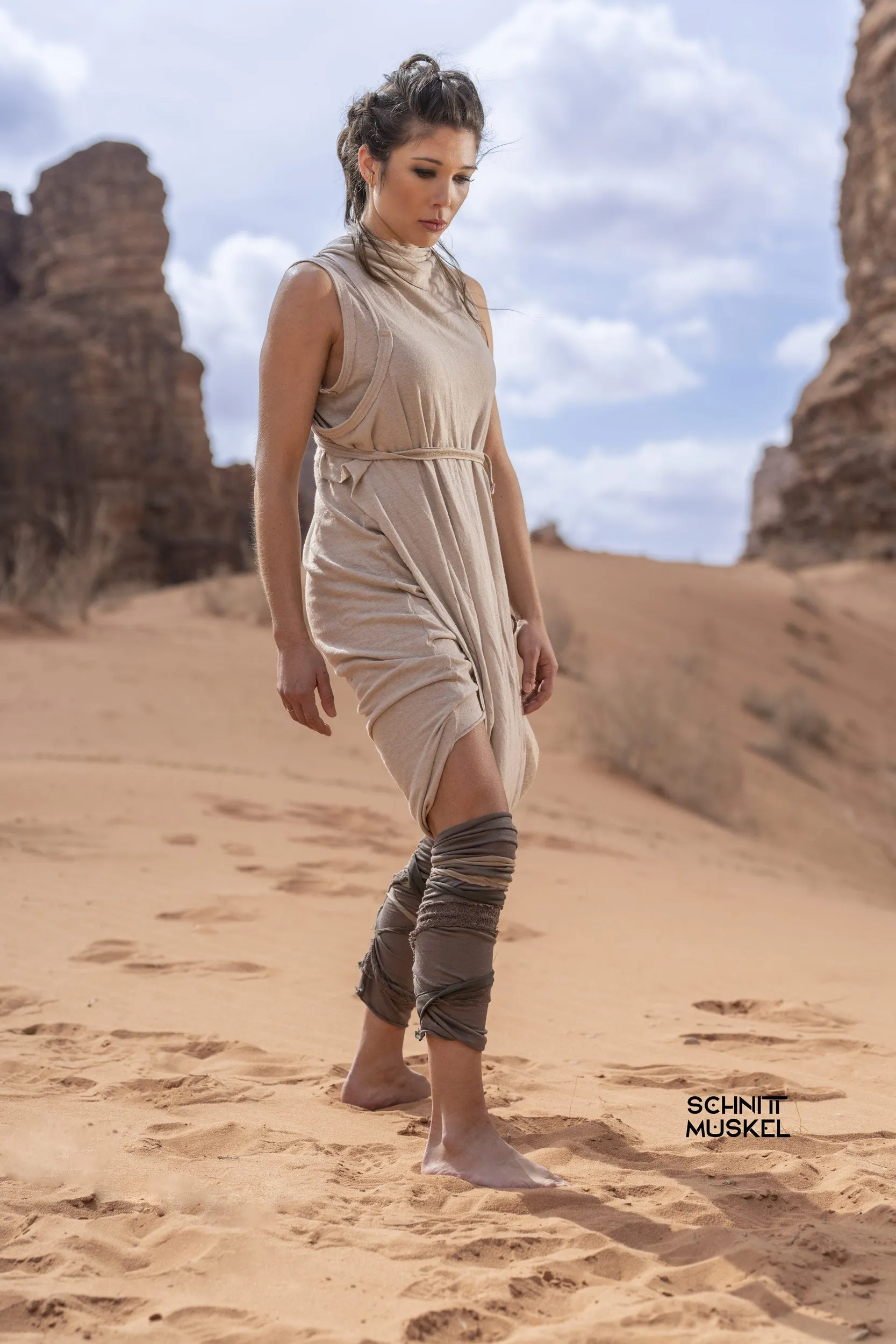 Beinstulpen "sand"