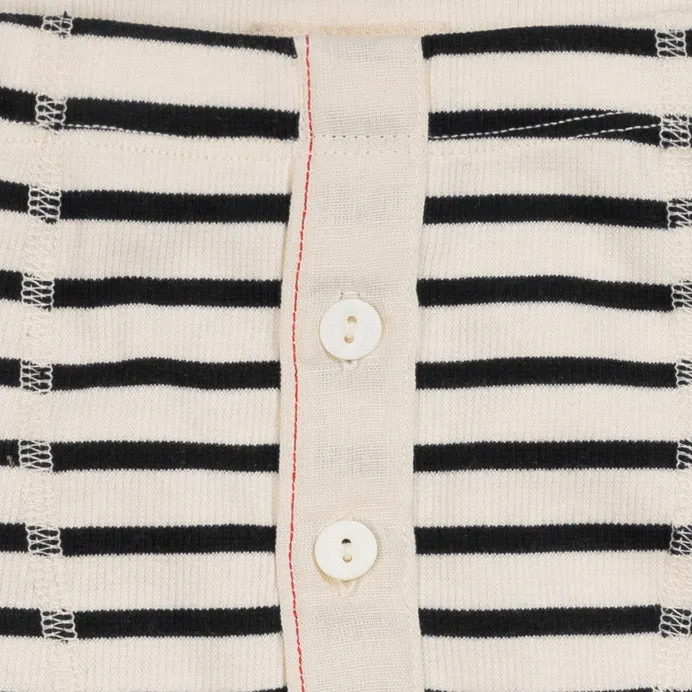 Boxer Brief - Stone/Black Breton Stripe - L