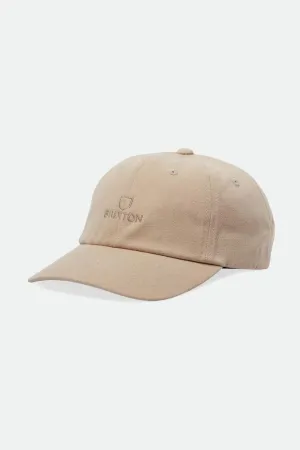 BRIXTON ALPHA LP CAP - SAND VINTAGE WASH