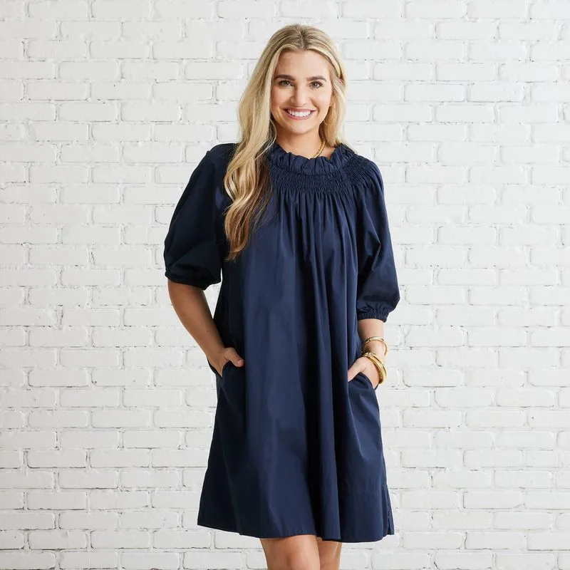 Brooke Dress Navy