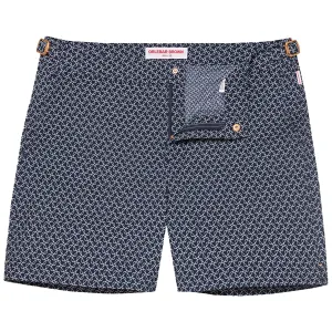 Bulldog Jacquard Geo Orb Night Iris/White Sand - AW23