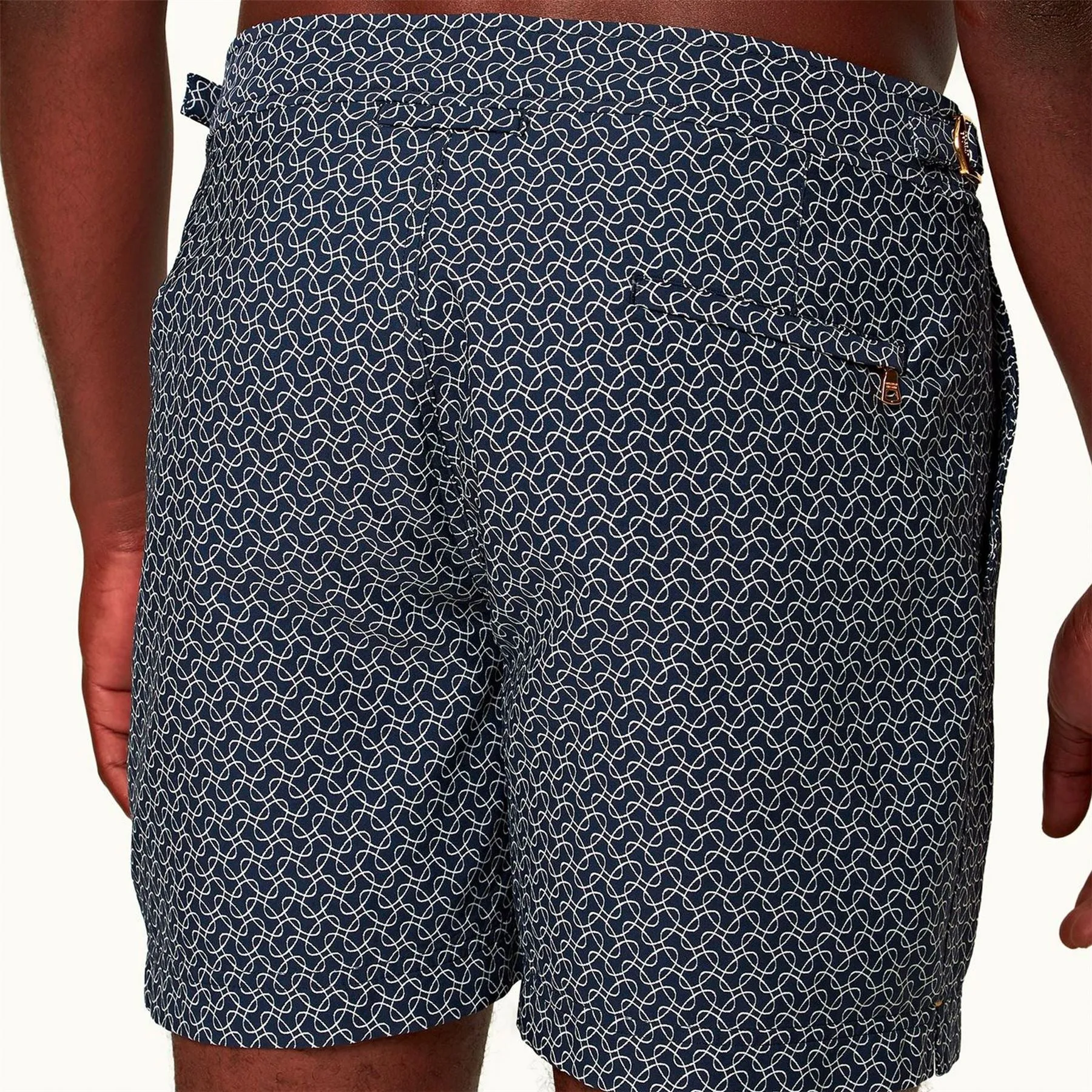 Bulldog Jacquard Geo Orb Night Iris/White Sand - AW23