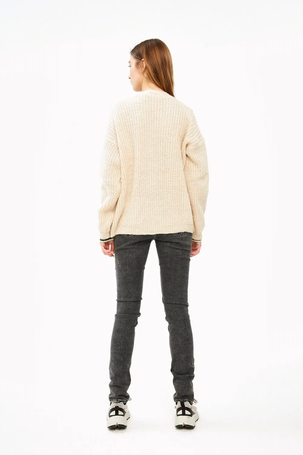 By-Bar Lara Solid Cardigan