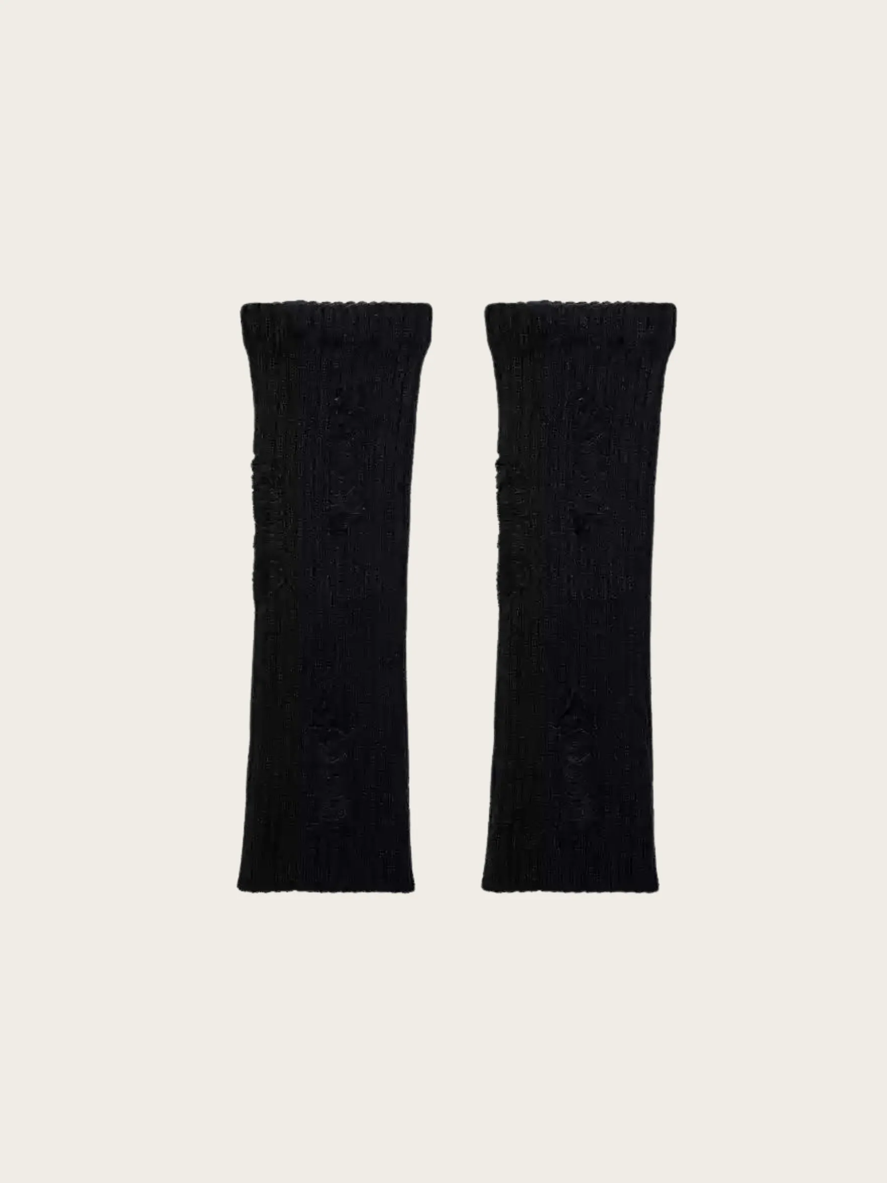 Caia Distressed Knit Leg Warmers