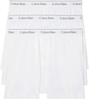 Calvin Klein Underwear Cotton Classics Multipack Boxer Briefs, White