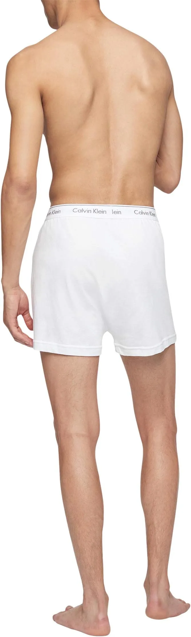 Calvin Klein Underwear Cotton Classics Multipack Boxer Briefs, White