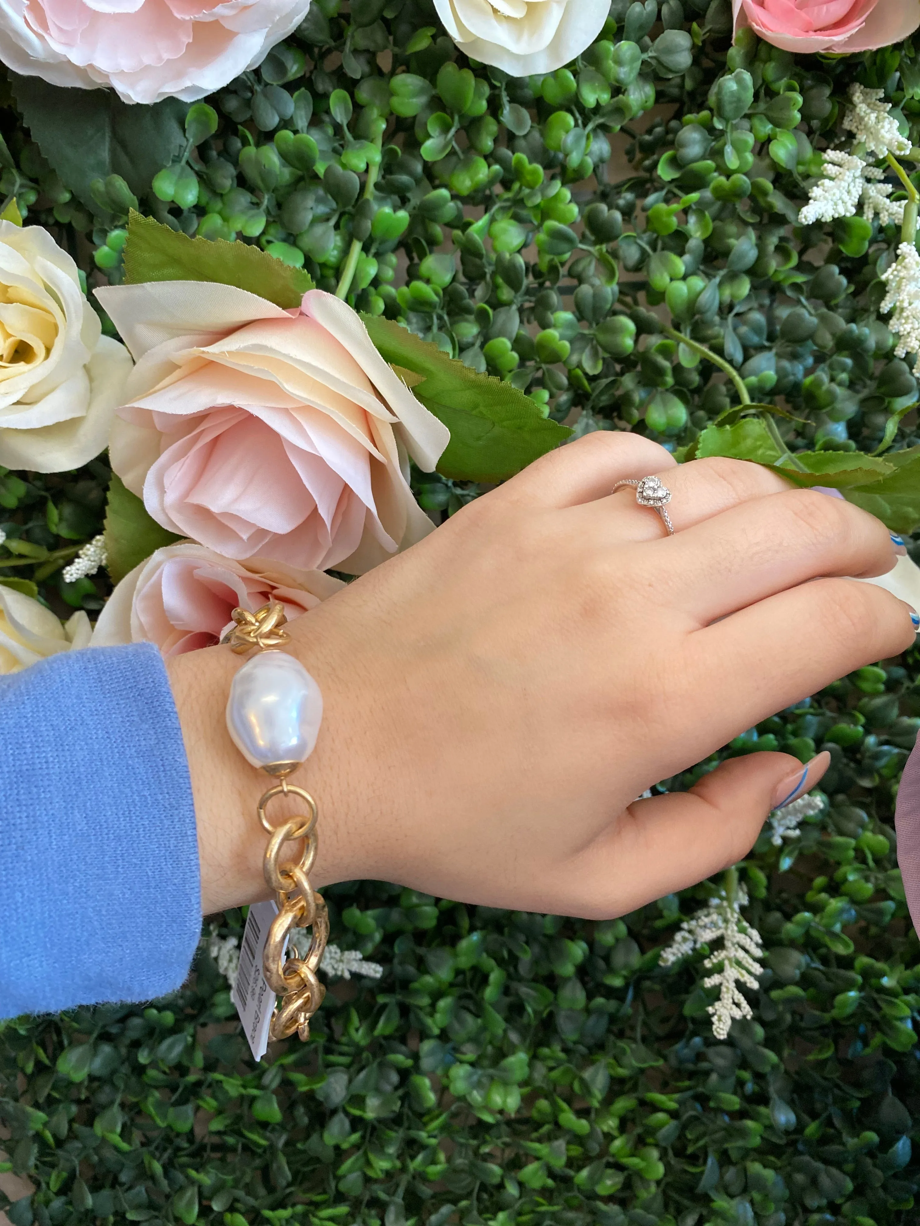 Chunky Pearl Bracelet