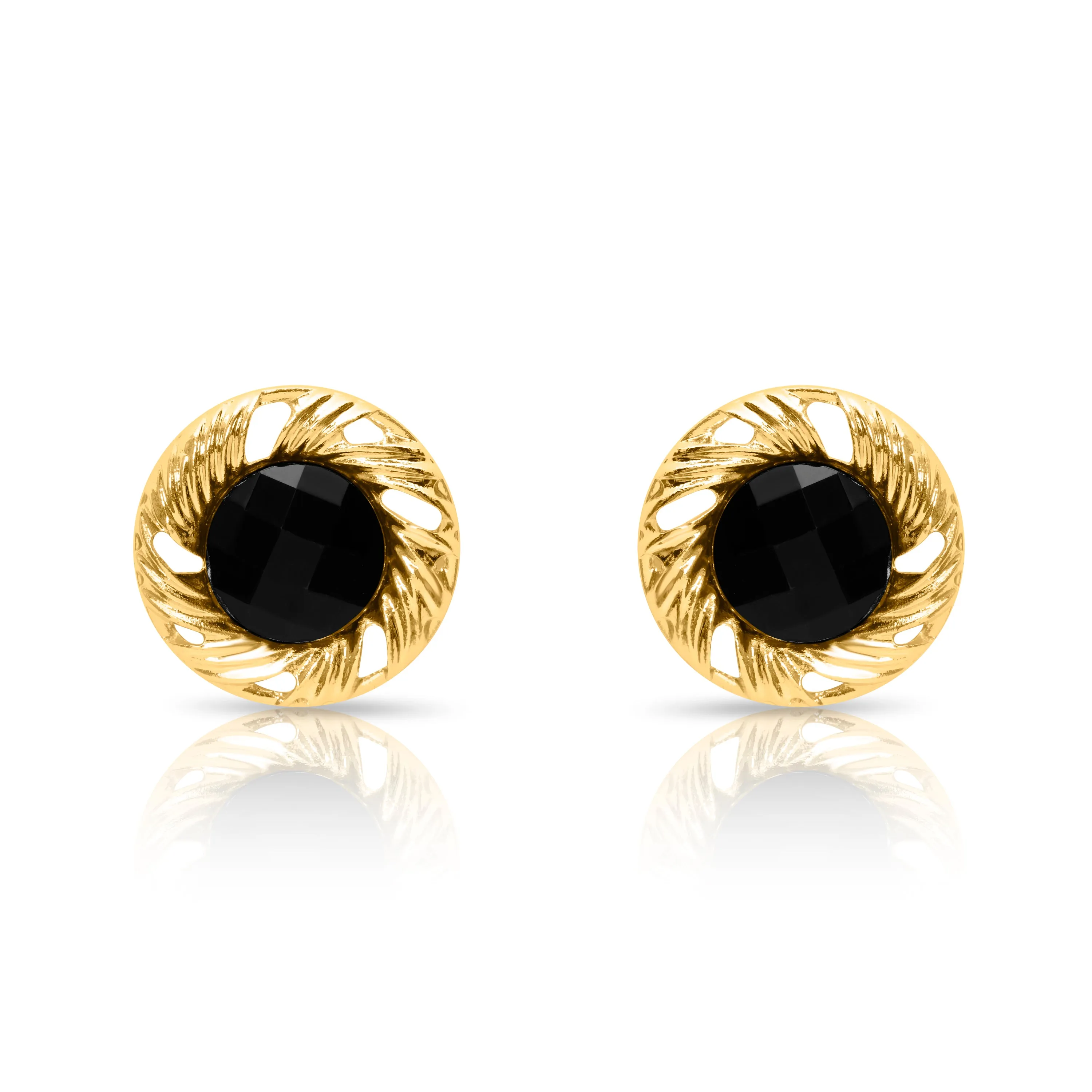 Chunky Round Earrings