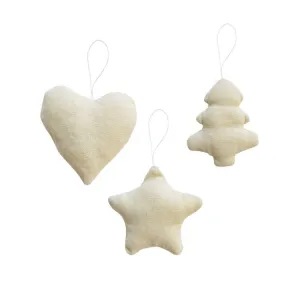 Cotton Fabric Ornaments - Sand