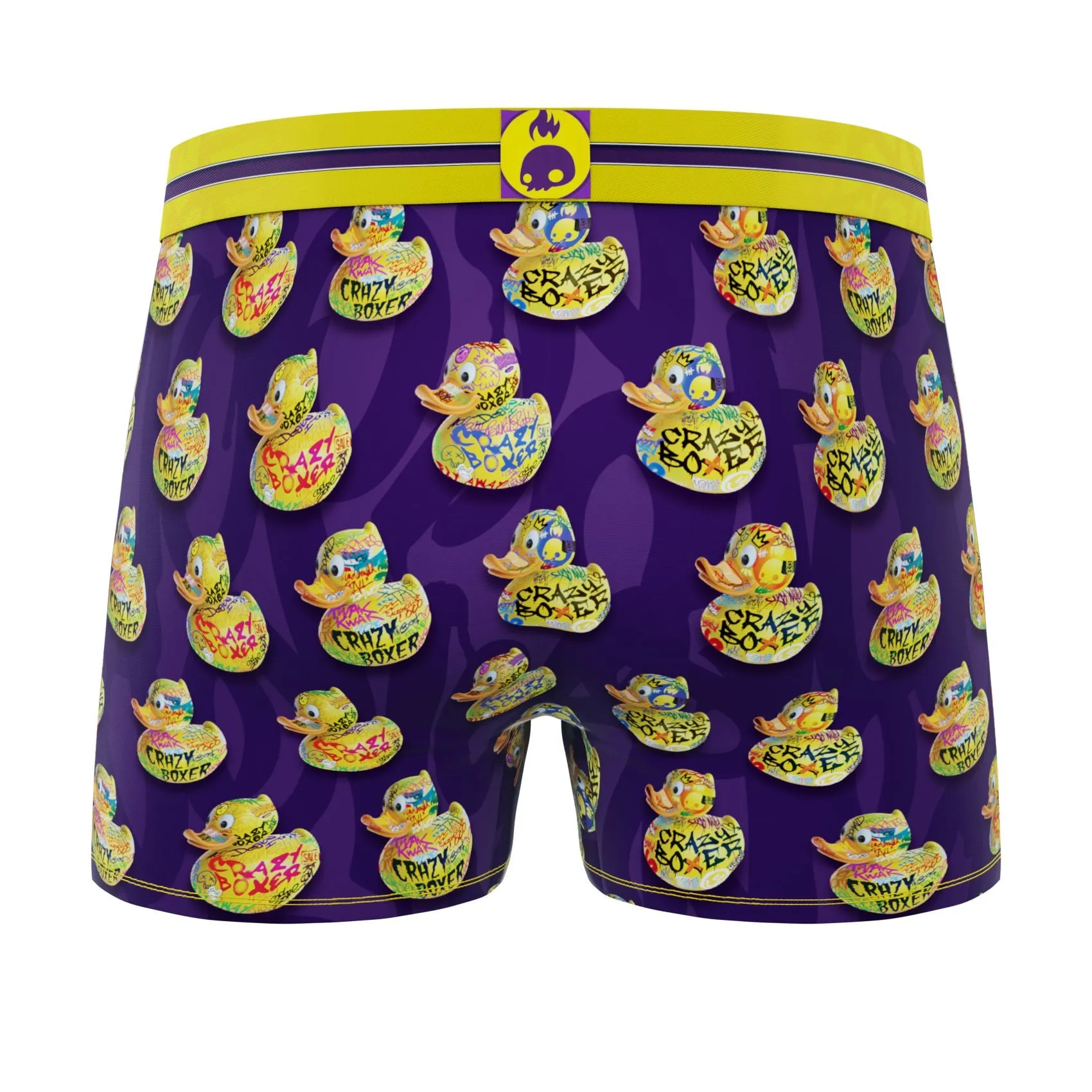 CRAZYBOXER Animals Duck Men's Boxer Briefs