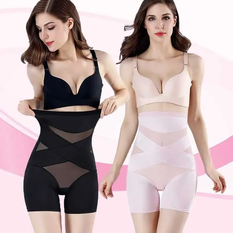 Cross Compression High Waisted Shaper（49% OFF）