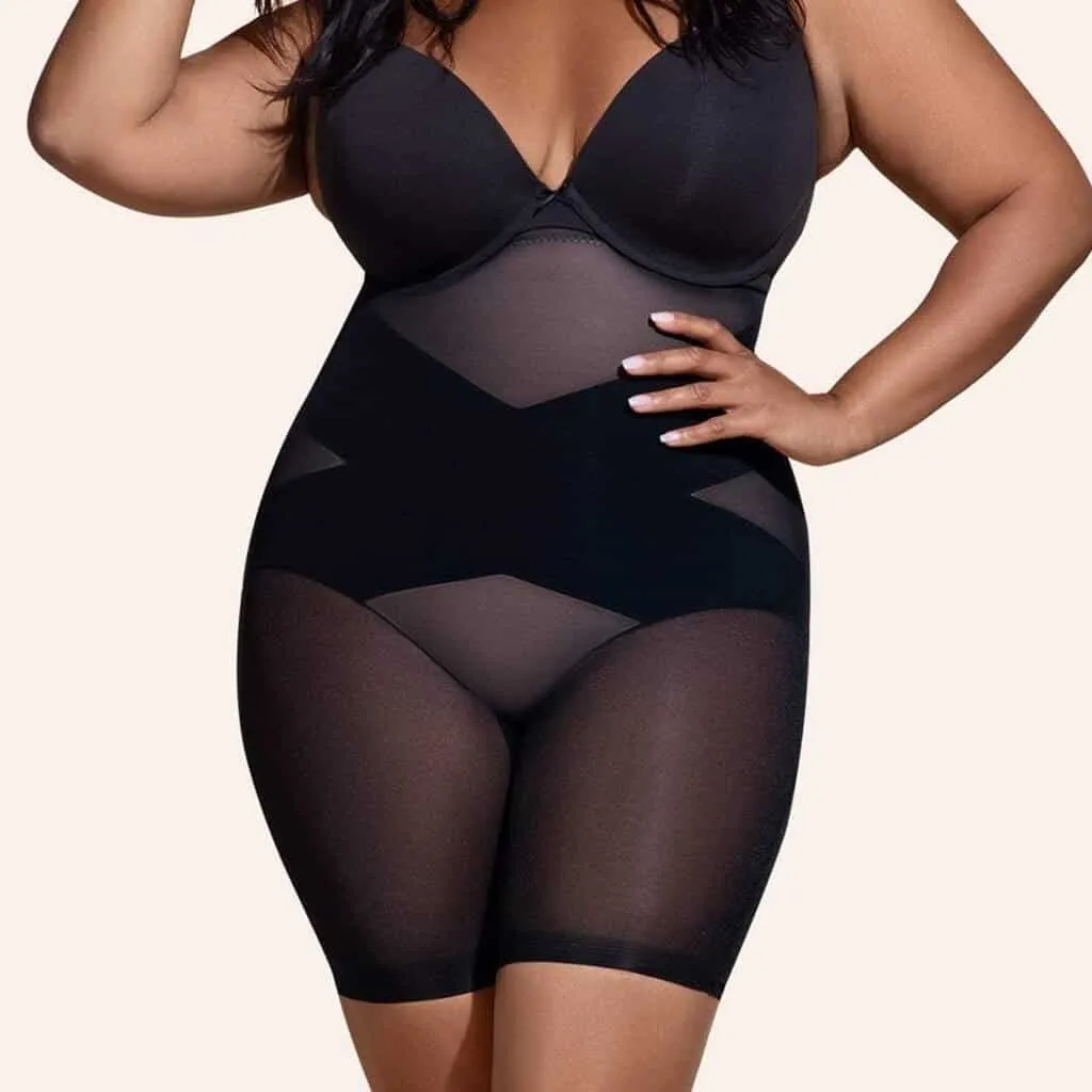 Cross Compression High Waisted Shaper（49% OFF）