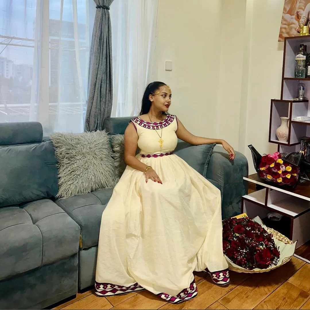 Elegant Simplicity A Beautiful Habesha Dress Timeless Habesha Kemis