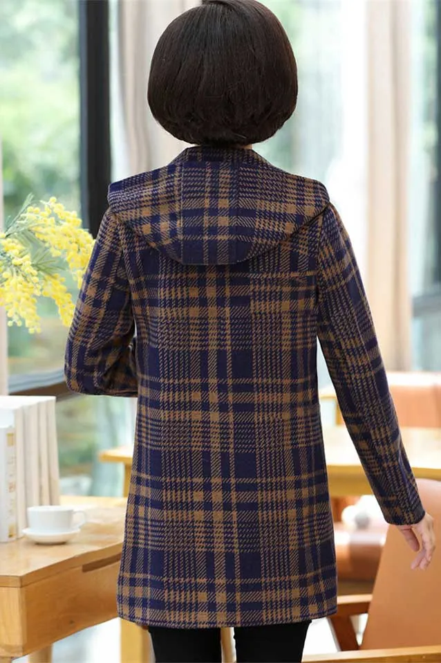 Fashion Women's Winter Outwear Long Hooded Coat