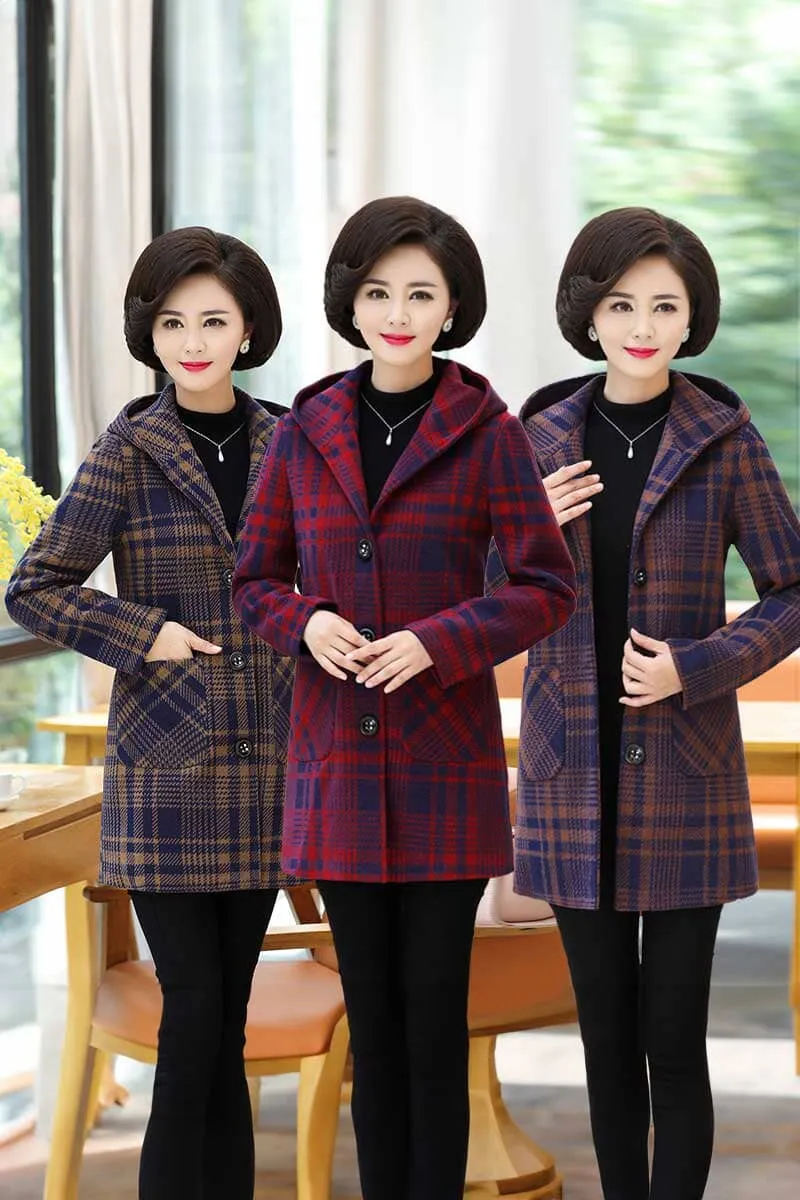 Fashion Women's Winter Outwear Long Hooded Coat