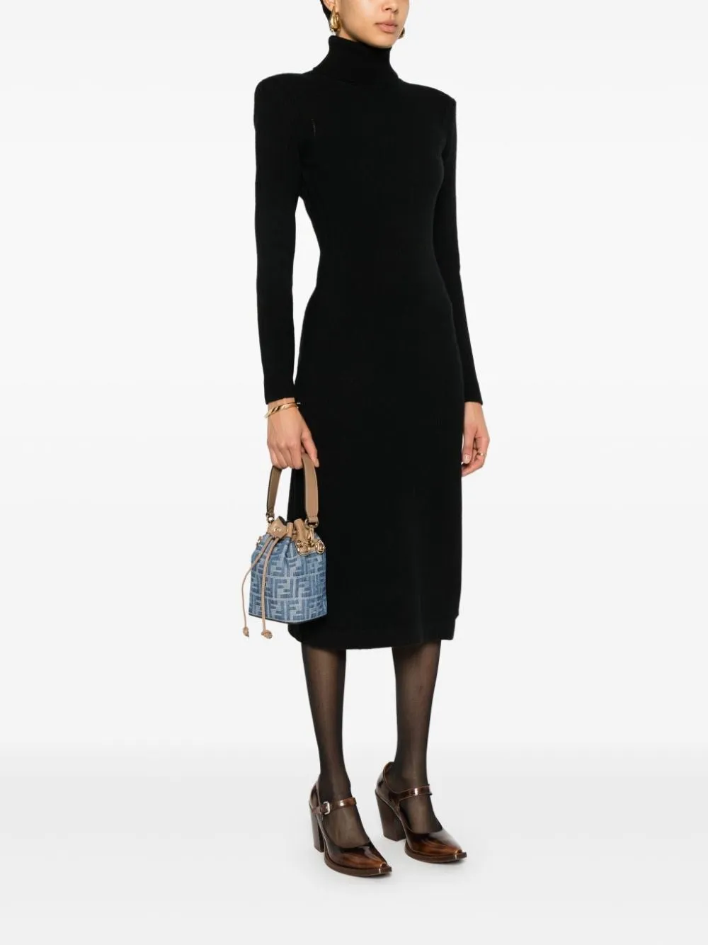 Fendi Women Mon Tresor Small Bucket Bag