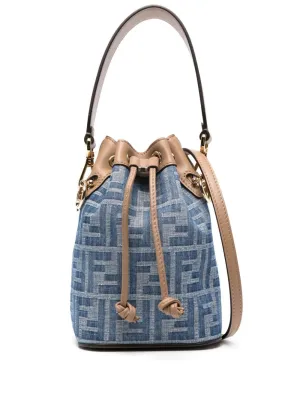 Fendi Women Mon Tresor Small Bucket Bag