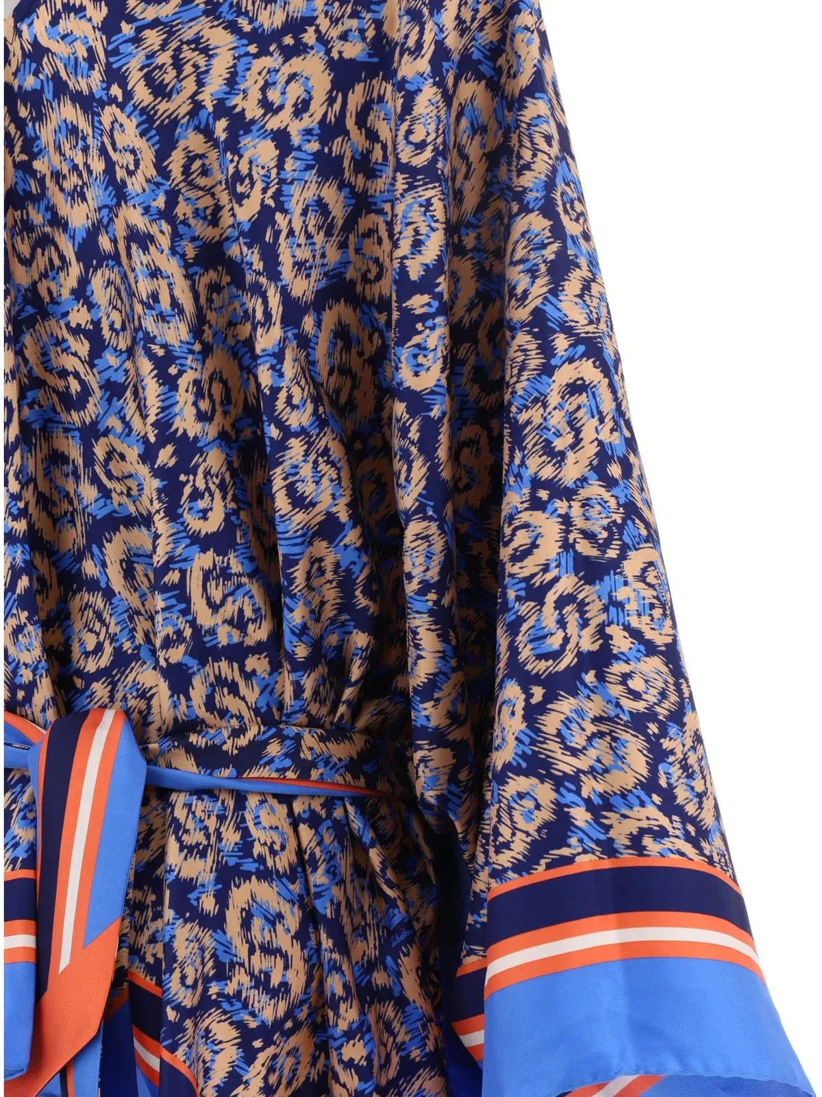 Ferragamo Sanim Poncho Blue
