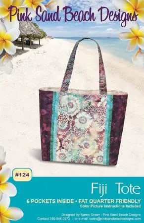 Fiji Tote - Pink Sand Beach Designs
