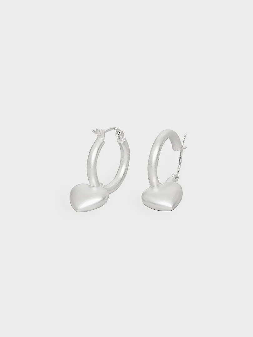 Fiona Hoop in Silver