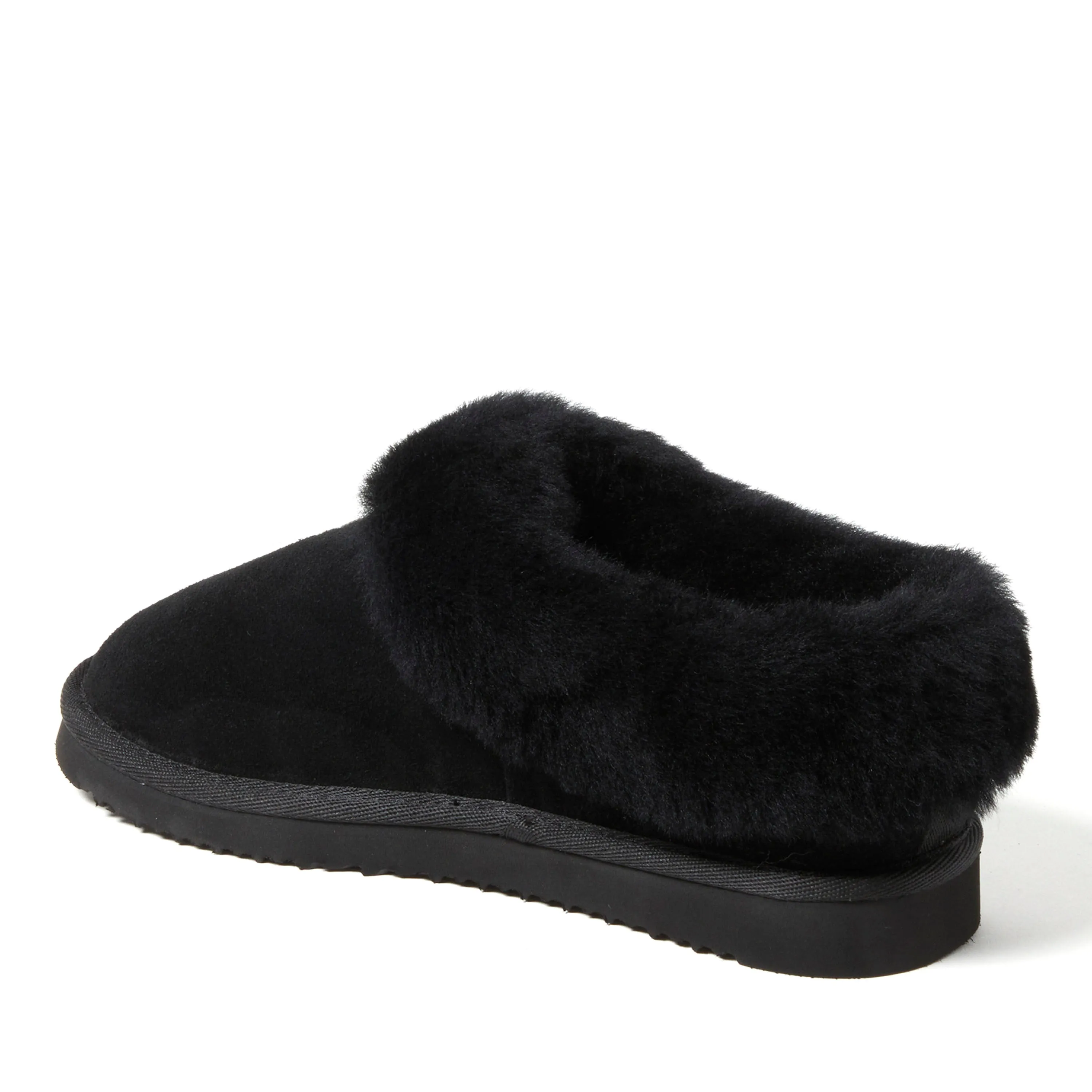 Fireside by Dearfoams Women's Adelaide Genuine Shearling Clog Slipper