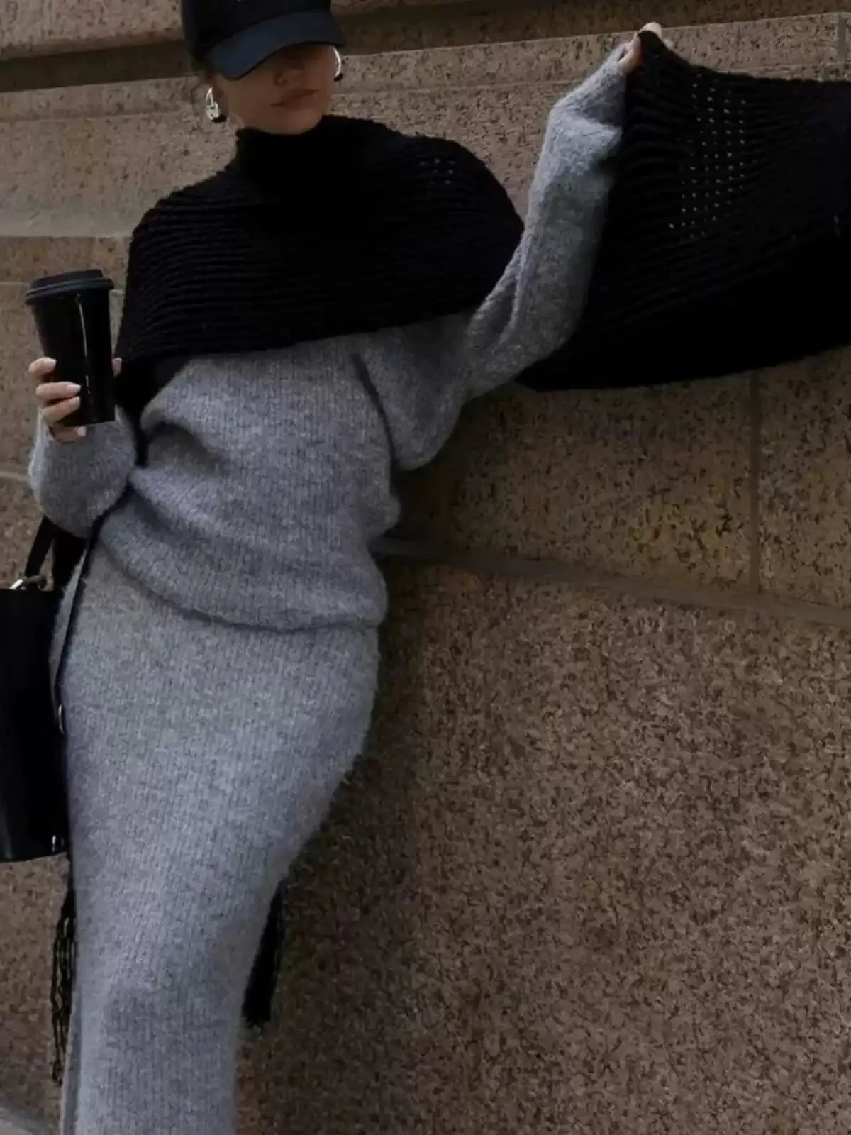 Franki Knitted Skirt Set
