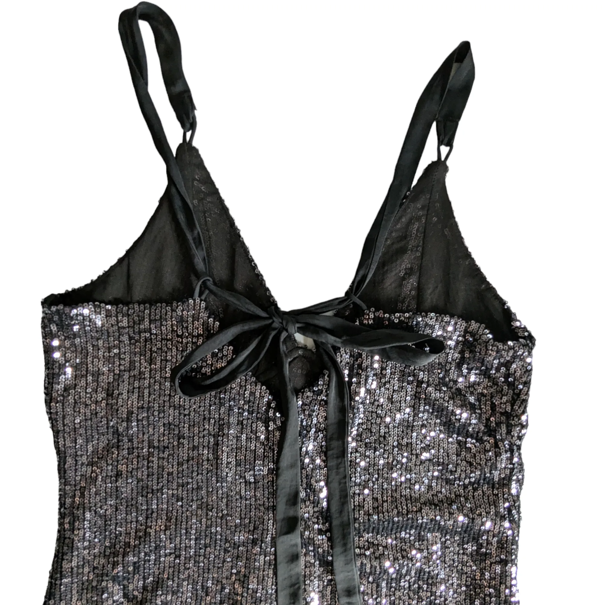 Free People Intimates Gold Rush Sequin Dress Size Large
