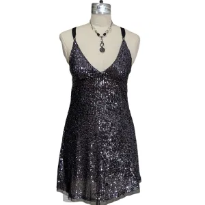 Free People Intimates Gold Rush Sequin Dress Size Large
