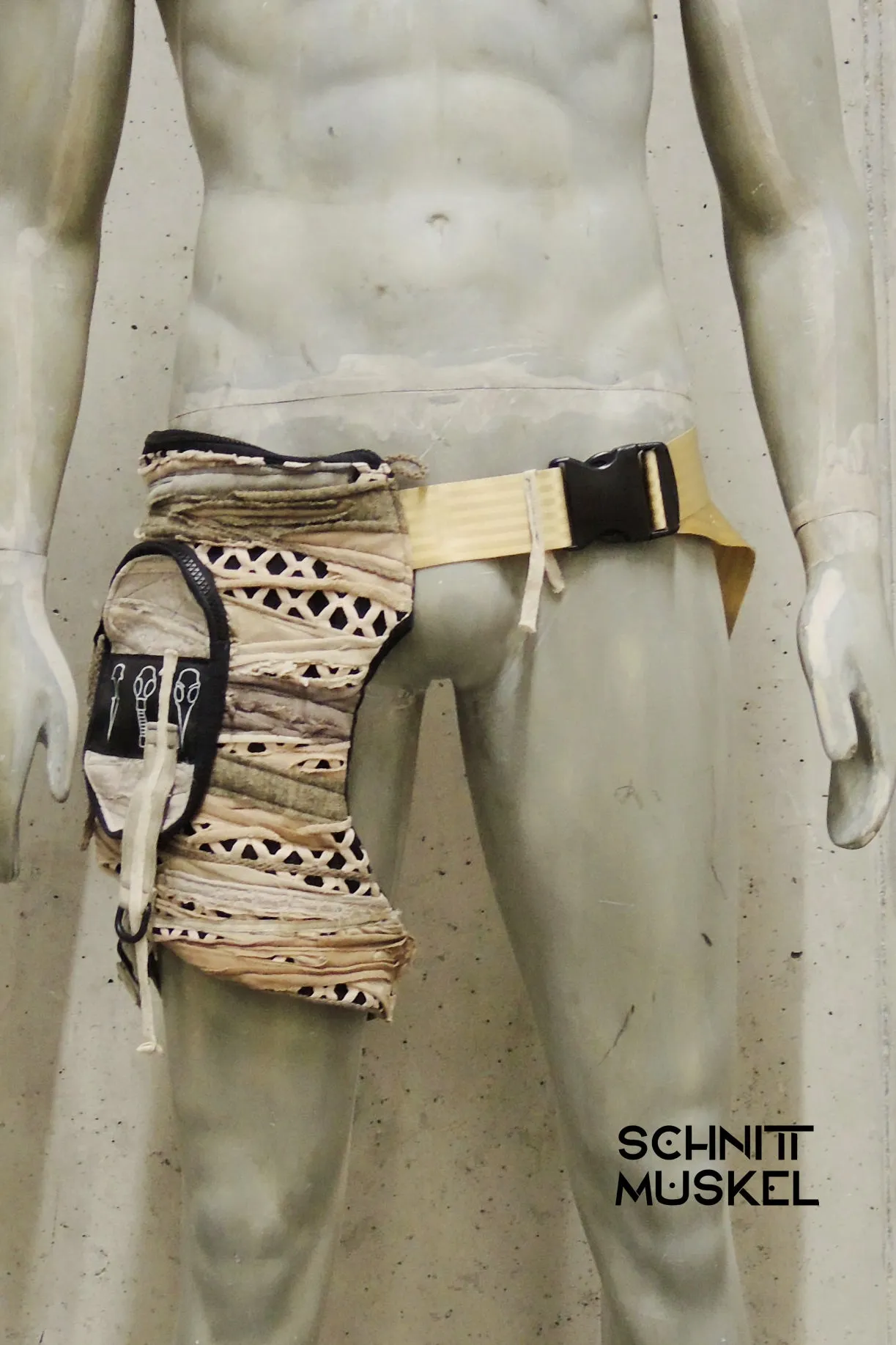 Hüfttasche "sand" Unikat