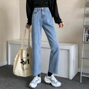 High Waisted Wide-Leg Jeans