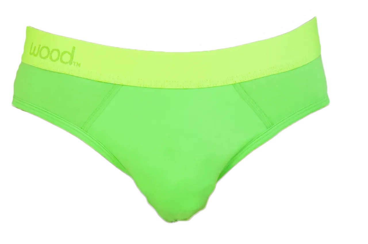 Hip Brief in Jasmine by Wood Underwear