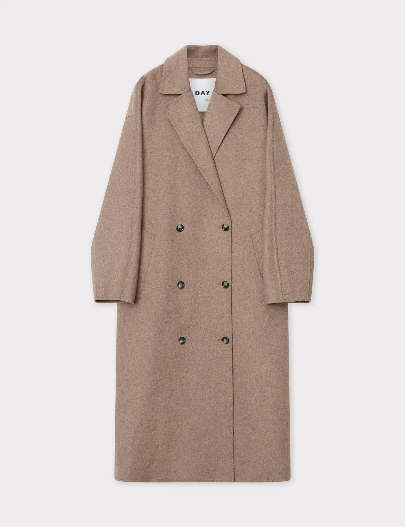 Howard Double Faced Wool Coat | Wren