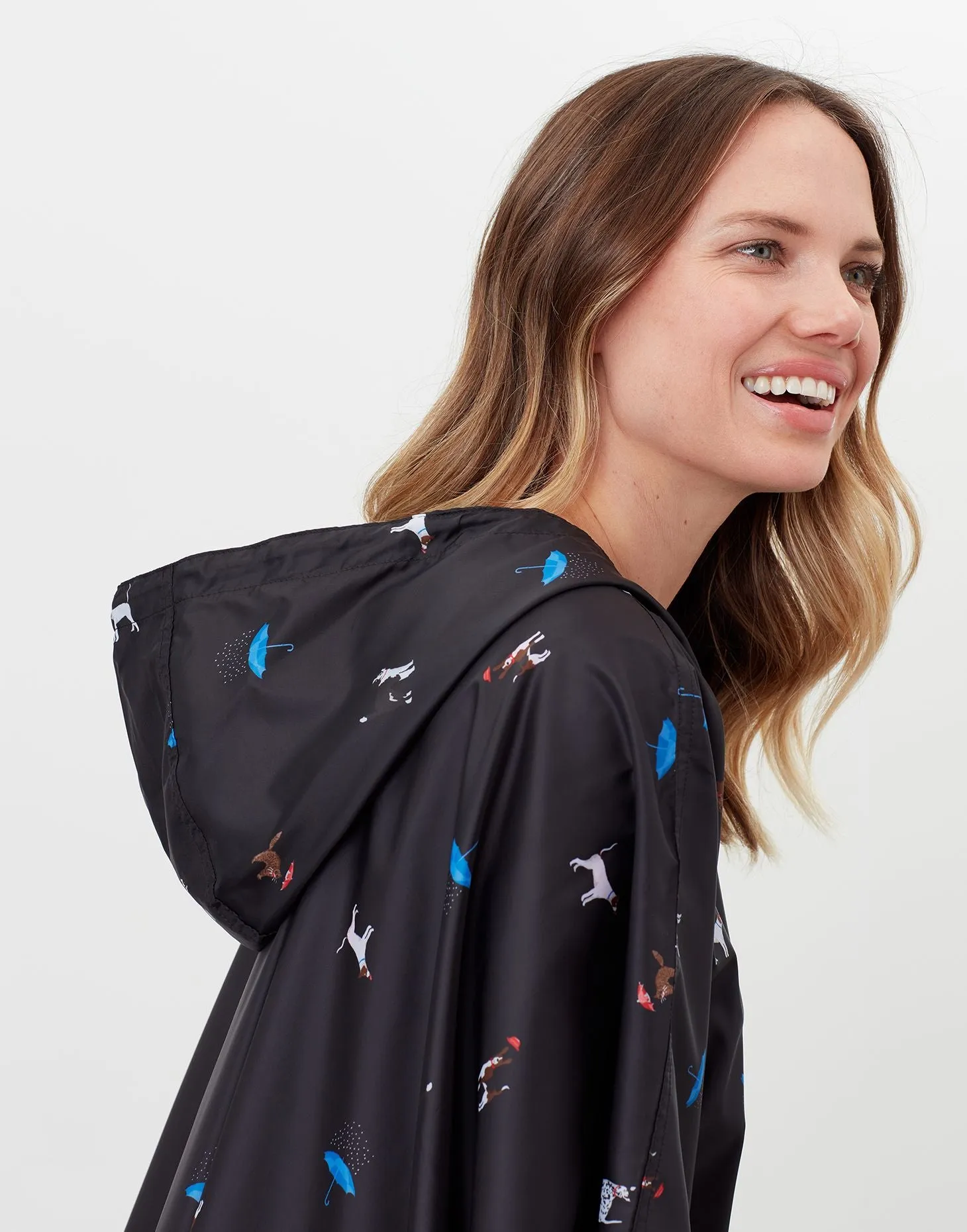 Joules Packaway Poncho