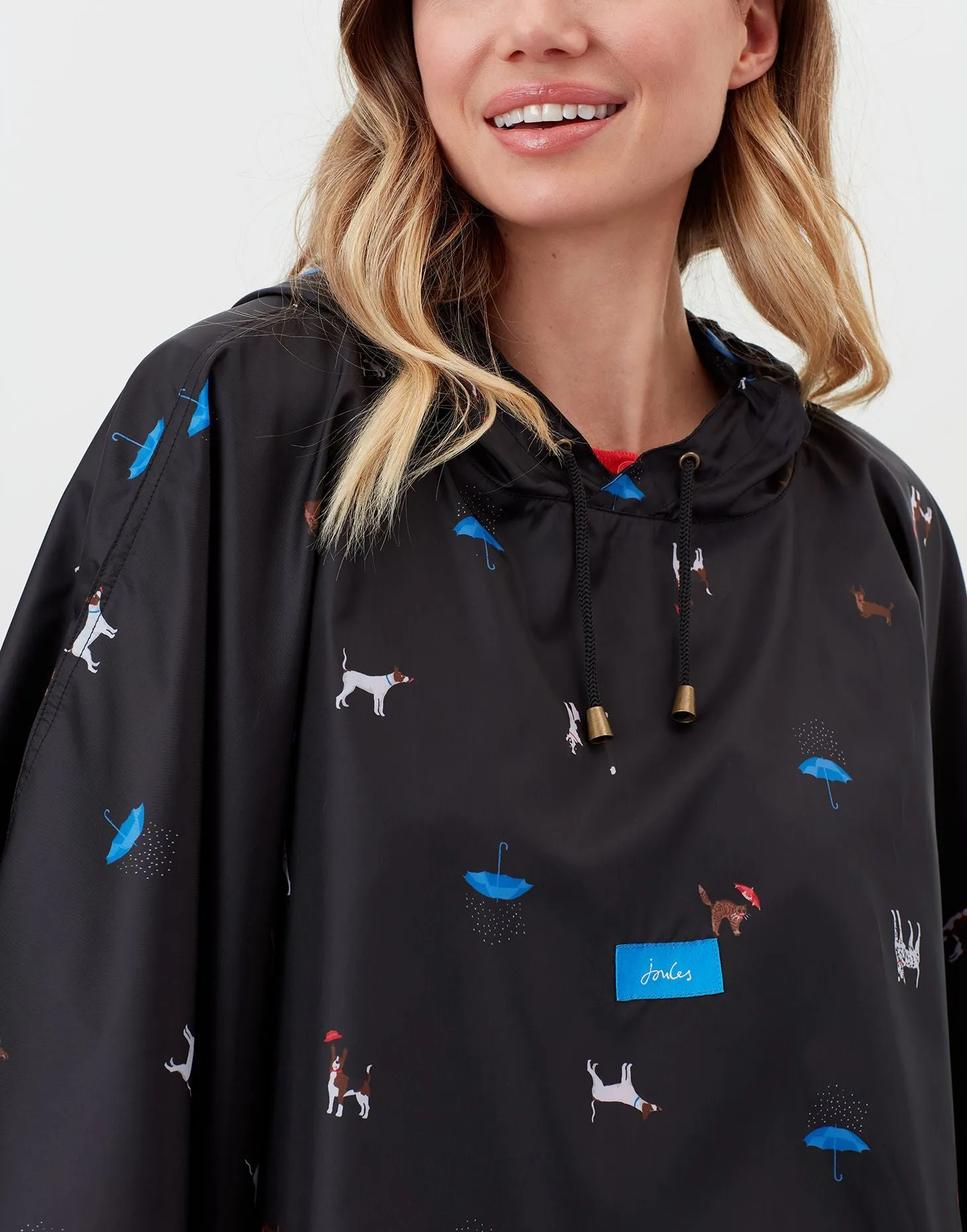 Joules Packaway Poncho