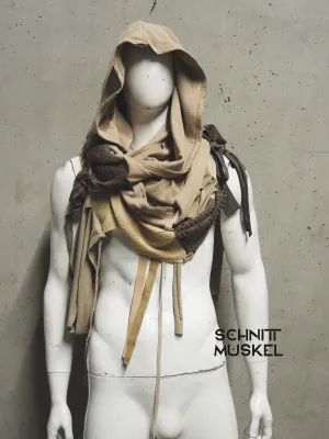 Kapuzenschal "sand"