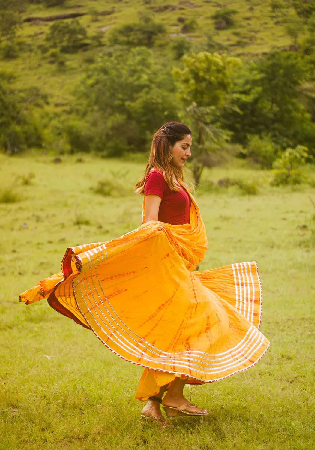 Kesariya Lehanga