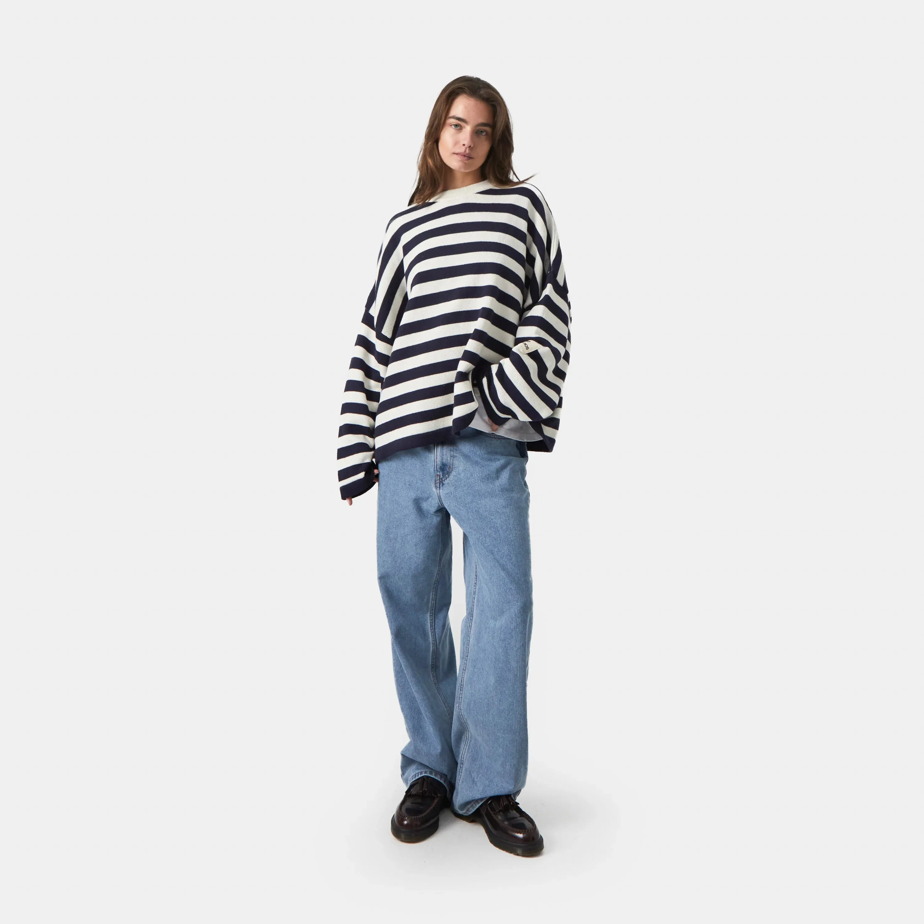 Lié Off Sand Oversized Knit
