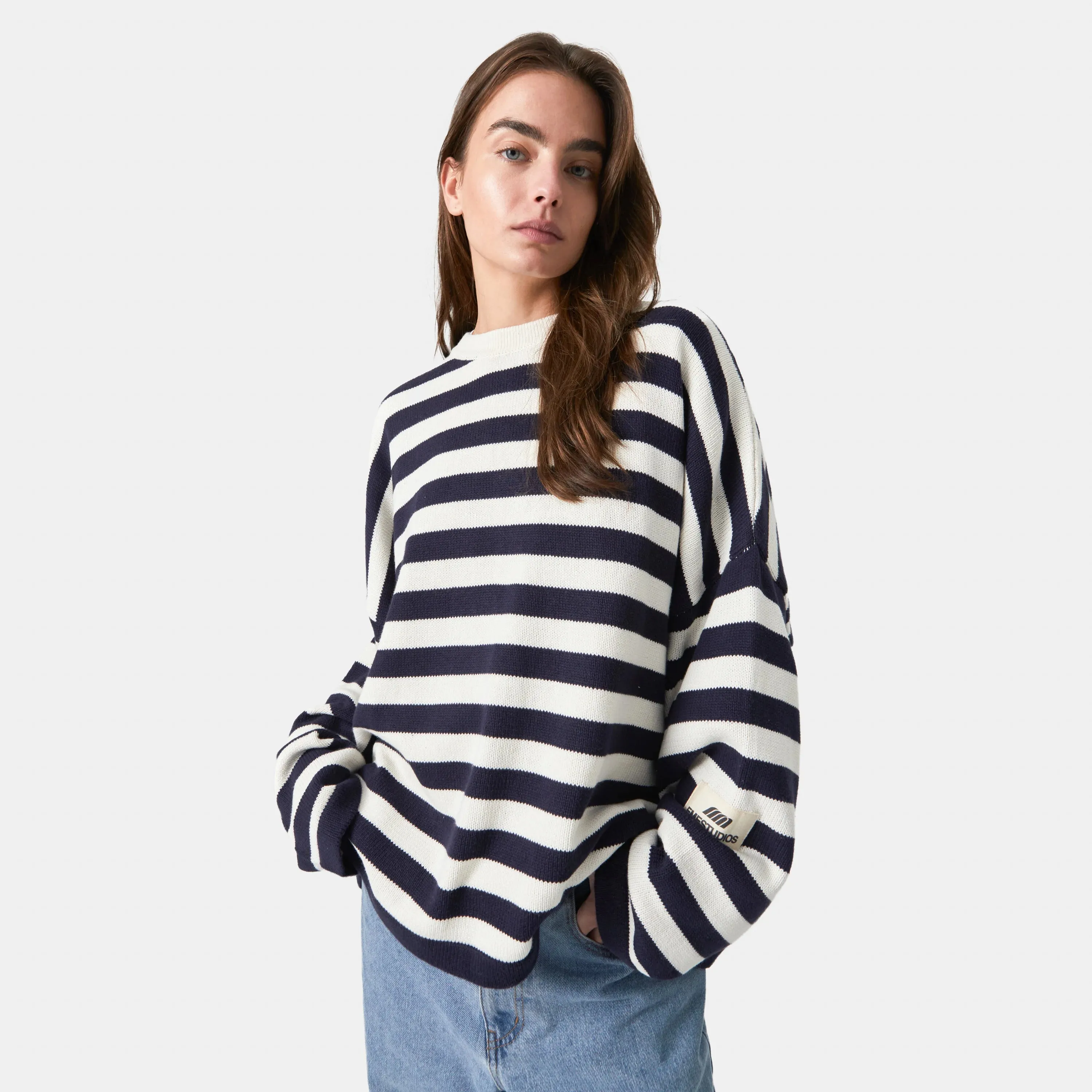 Lié Off Sand Oversized Knit