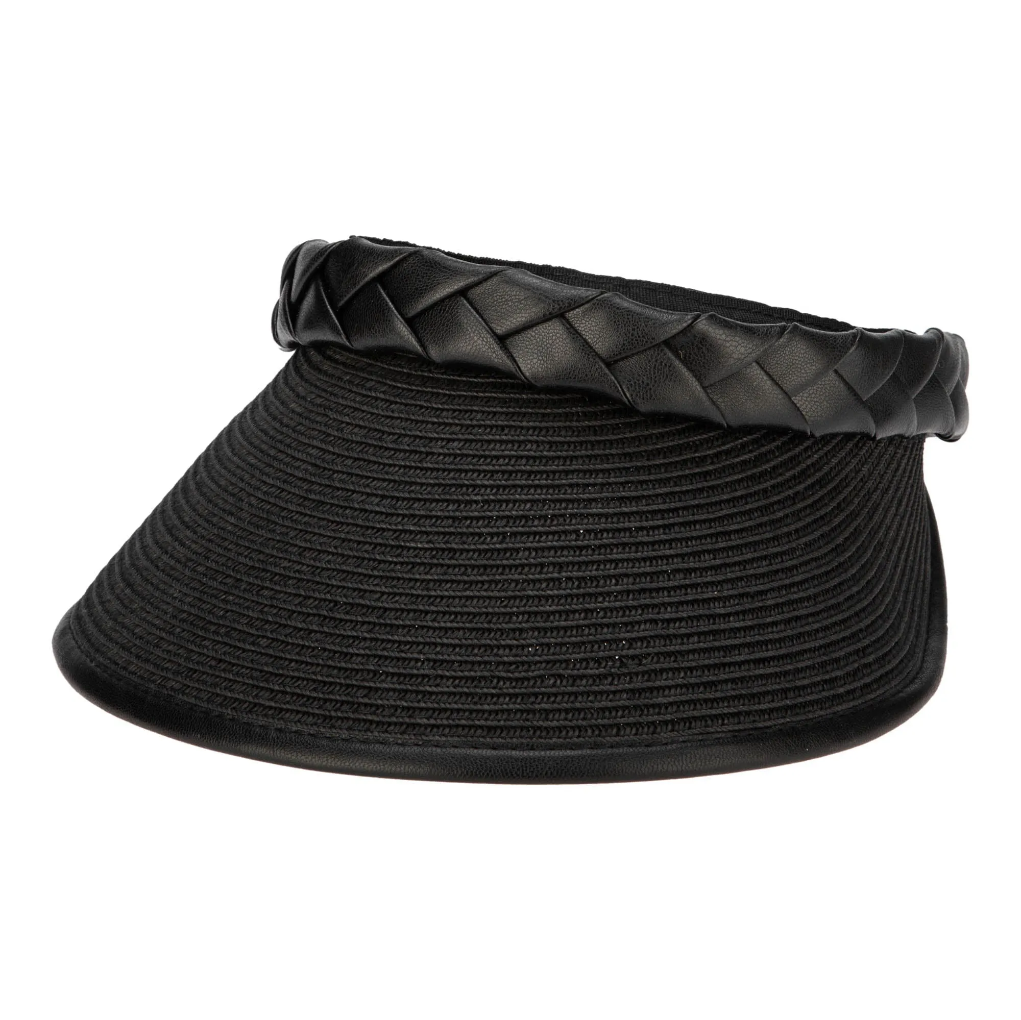 Looker Visor - Women's Ultrabraid Visor with Faux Braided Band