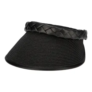 Looker Visor - Women's Ultrabraid Visor with Faux Braided Band