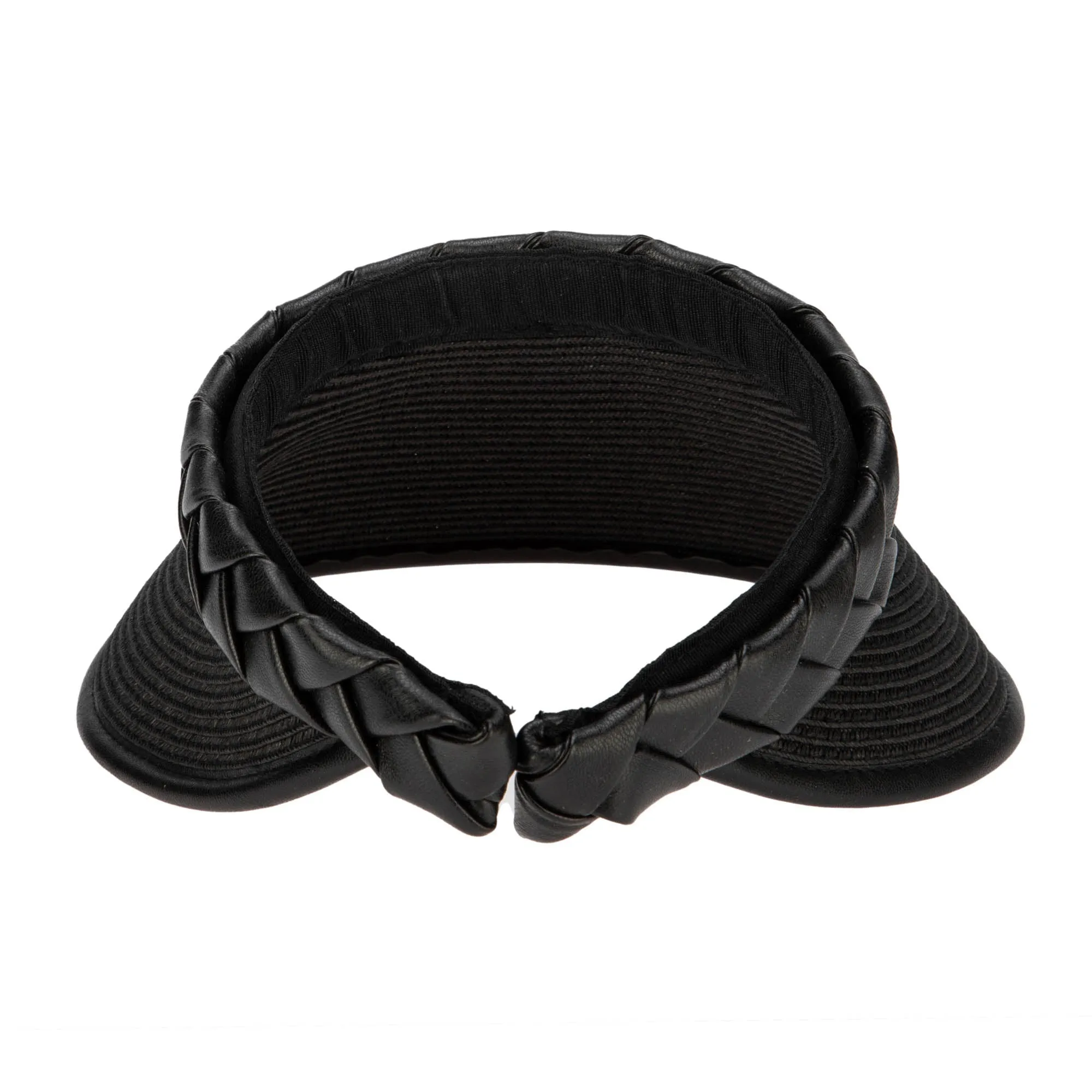 Looker Visor - Women's Ultrabraid Visor with Faux Braided Band
