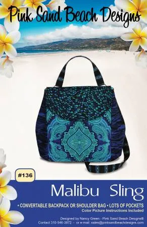 Malibu Sling pattern - Pink Sand Beach Designs
