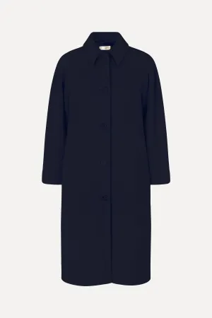 Mandala Coat - Navy