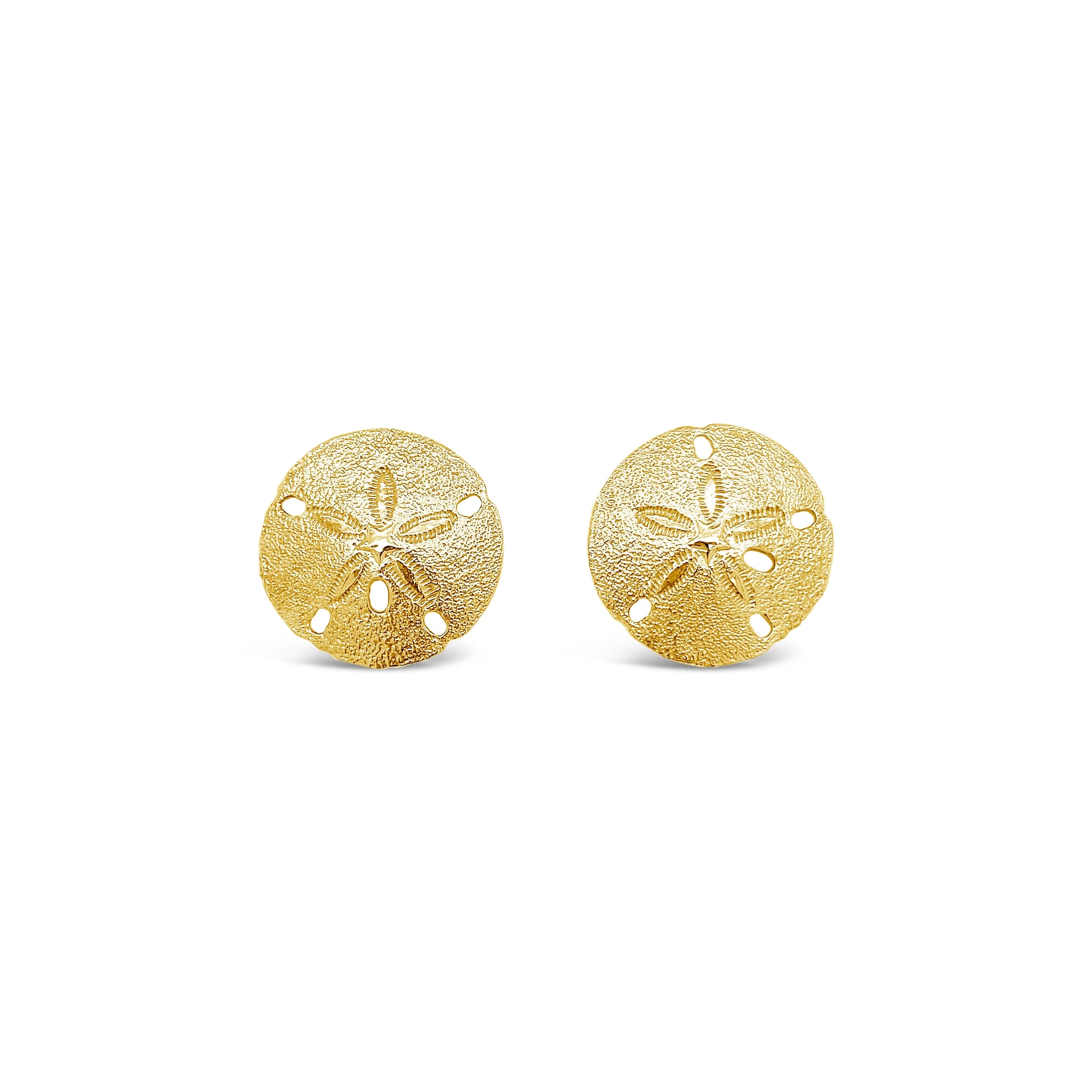 Medium Sand Dollar Earrings